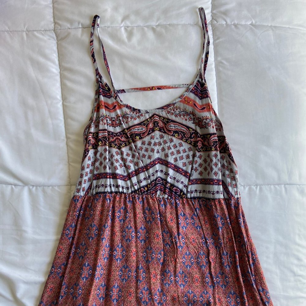 Tribal Dress with Slight Cutout